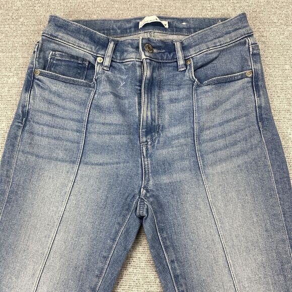 LOFT The Skinny Jeans Women Sz 24/00 Light Wash Mid Rise Jeans NWT - Picture 9 of 16